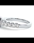 Inel de Logodnă Cotswolds Pavé din Aur 14k cu Moissanite de 1.16 ct