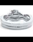 Inel Bijou Céleste din Aur 14k cu Moissanite Pavè de 1.08 ct