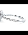 Inel de Logodnă Vintage Pavé din Aur 14k cu Diamante Naturale de 1.94 ct