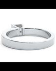 Inel Pavé din Aur 14k cu Diamant Natural Tăietură Princess de 1.10 ct