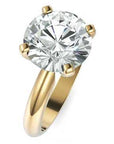 Inel de Logodnă Solitaire Heritage din Aur 18k cu Moissanite de 3 ct