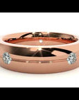 Verighetă Amélie din Aur 14k cu Diamante Naturale de 0.46 ct