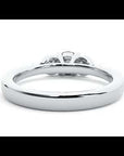 Inel De Logodnă Rivière d'Or cu Moissanite de 0.40 ct