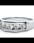 Inel Radiant cu Moissanite de 0.51 ct