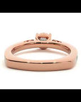 Inel de Logodnă Bastille din Aur 14k cu Moissanite de 1.27 ct