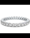 Inel Eternity din Aur 14k cu Diamante Create în Laborator de 1.12 ct
