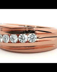 Verighetă Noblesse din Aur 14k cu Diamante Create în Laborator de 0.52 ct
