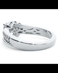 Inel De Logodnă Murmure d'Eau din Aur 14k cu Moissanite Pavé de 0.75 ct