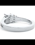 Inel de Logodnă cu Moissanite Tăietură Princess de 0.92 ct