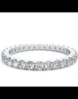 Inel Eternity cu Moissanite de 0.90 ct