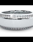 Verighetă din Aur 14k cu Bandă De Diamante Naturale de 0.53 ct