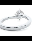 Inel de Logodnă din Aur 14k cu Diamante Create în Laborator Solitaire Etern Pavé de 1.15 ct