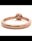 Inel De Logodnă Secret de Lune Pavé cu Moissanite de 0.93 ct