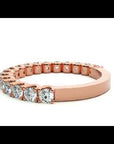 Verighetă Eternity din Aur 14k cu Moissanite Brilliant de 0.79 ct