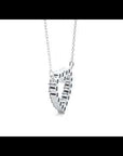 Lanț din Aur 14k cu Pandantiv Inimă Eternă Diamante Naturale de 0.46 ct