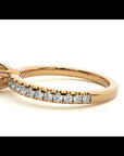 Inel De Logodnă Solitaire Légende de Mer din Aur 14k cu Diamante Create în Laborator de 1.03 ct.