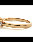 Inel de Logodnă Josephine din Aur 14k Trei Moissanite de 0.90 ct