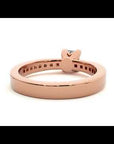 Inel de Logodnă Hamptons din Aur 14k cu Moissanite Tăietură Princess de 0.84 ct