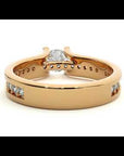 Inel De Logodnă Serene Pavé cu Diamante Naturale de 0.97 ct