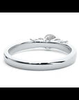 Inel De Logodnă Elysee din Aur 14k cu Moissanite Pavé De 0.69 ct