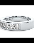 Verighetă din Aur 14k cu Moissanite Eternity de 1.01 ct