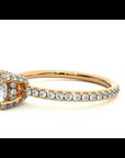 Inel De Logodnă Solitaire Lumière din Aur 14k cu Moissanite de 0.83 ct
