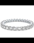 Inel Eternitate Grandeur din Aur 14k cu Moissanite de 1.04 ct