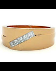 Verighetă Prestigiu din Aur 14k cu Diamante Naturale de 0.36 ct