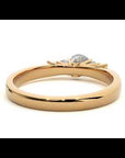 Inel De Logodnă Elysee din Aur 14k cu Moissanite Pavé De 0.69 ct