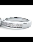 Inel De Logodnă Noblesse Pavé cu Diamante Create în Laborator de 0.61 ct