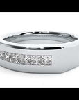 Verighetă Clasică din Aur 14k cu Diamante Naturale de 0.50 ct