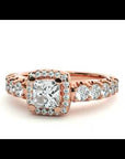Inel de Logodnă Cotswolds Pavé cu Diamante Naturale de 1.16 ct