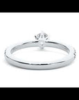 Inel De Logodnă Solitaire Légende de Mer din Aur 14k cu Diamante Create în Laborator de 1.03 ct.