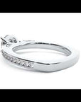 Inel de Logodnă Bastille din Aur 14k cu Moissanite de 1.27 ct