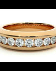 Verighetă Chloé din Aur 14k cu Bandă De Moissanite de 0.74 CT