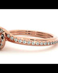 Inel de Logodnă din Aur 14k cu Diamante Naturale Rotund Brilliant de 0.83 ct