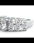 Inel De Logodnă Versailles Solitaire din Aur 14k cu Diamante Create în Laborator de 3.14 ct