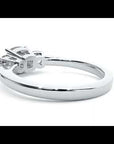 Inel de Logodnă Solitaire din Aur 14k cu Trei Moissanite de 1.57 ct