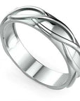 Verighetă Castelo din Aur 14k Spiral pentru Femei