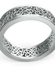 Verighetă Castelo din Aur 14k Heart Knot pentru Bărbați