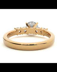 Inel de Logodnă cu Diamante Naturale Solitaire Etern Pavé de 0.59 ct