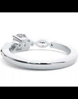 Inel De Logodnă Solitaire Retro din Aur 14k cu Diamante Naturale de 0.91 ct