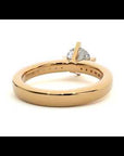 Inel de Logodnă Pavé din Aur 14k cu Diamante Create în Laborator Brilliant de 0.79 ct
