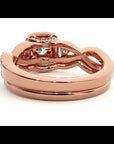 Inel Trésor Caché cu Diamante Create în Laborator Pavè de 1.08 ct
