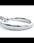 Inel de Logodnă Élise din Aur 14k cu Trei Moissanite de 0.75 ct