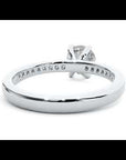 Inel de Logodnă din Aur 14k cu Diamante Naturale Solitaire Etern Pavé de 1.47 ct
