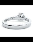 Inel de Logodnă din Aur 14k cu Diamante Naturale Solitaire Etern Pavé de 1.41 ct