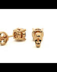 Cercei Stud Solitaire din Aur 14k cu Diamante Naturale de 0.94 ct