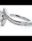 Inel de Logodnă Toscana Pavé cu Diamante Naturale de 1.64 ct