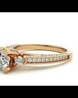 Inel de Logodnă cu Diamante Naturale Rotund Brilliant de 0.39 ct